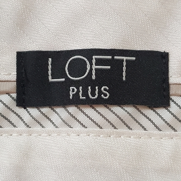 LOFT PLUS MARISA TROUSER SZ 24. BLACK . NWOT. - Picture 2 of 9